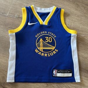 Golden State Warriors Curry Kids Jersey 4t